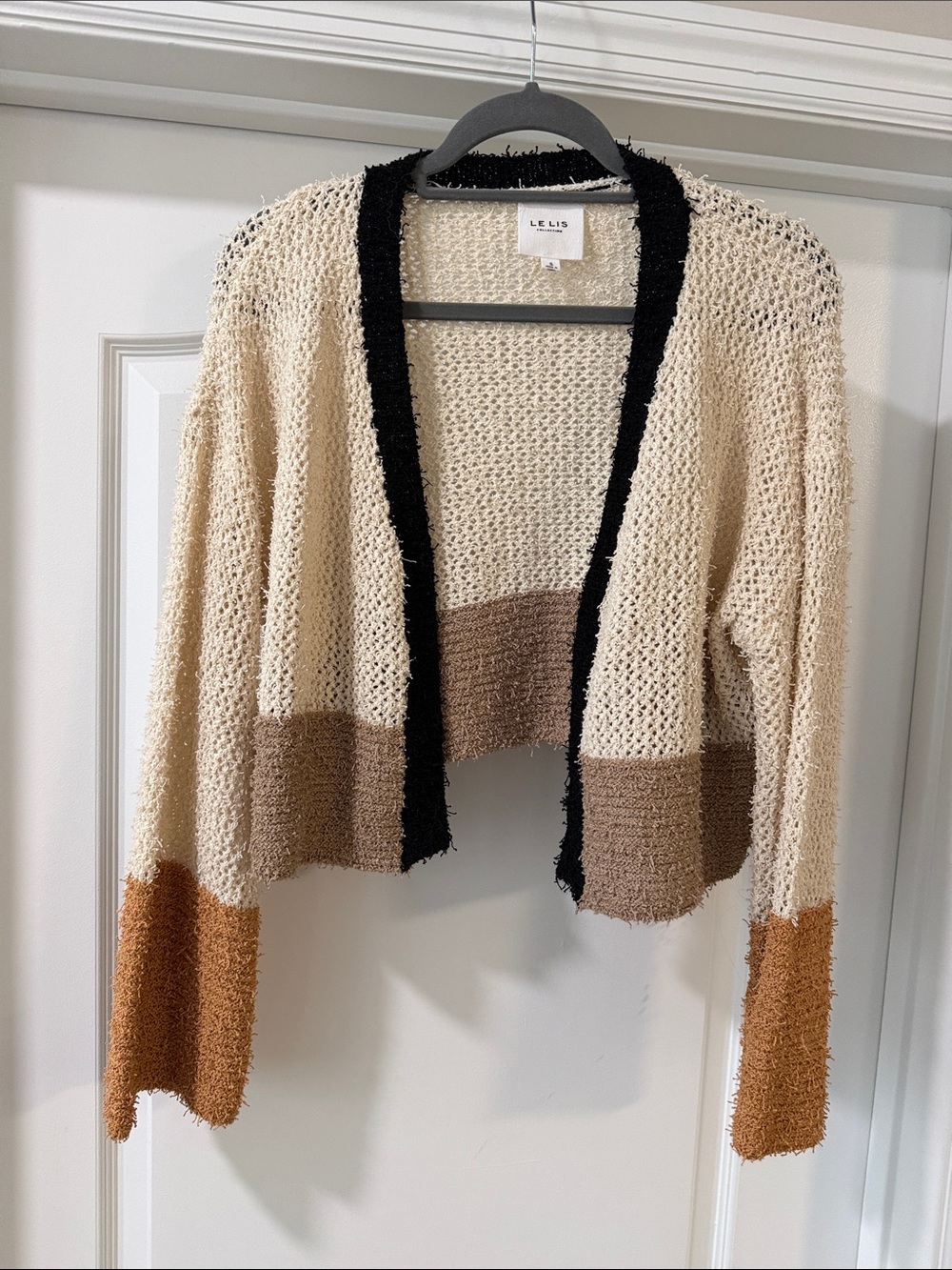 Le Lis Open-Front Cardigan